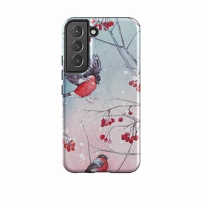 Samsung Tough Case - Birds And Berries Outdoor Use