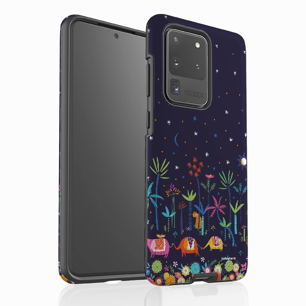 Samsung Tough Case - Night Time By Ali Brookes Hybrid Detail