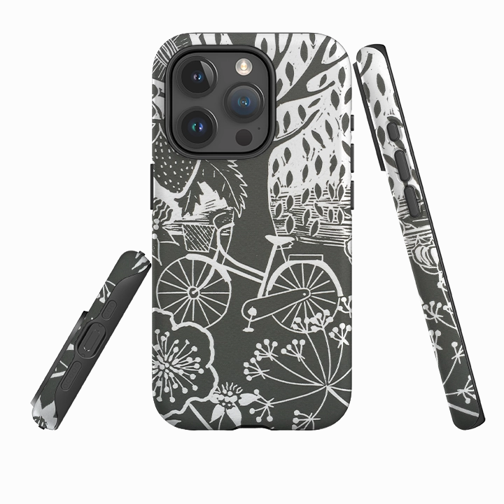Fashion Accessory Hybrid Frame iPhone Tough Case - Cambridge By Kate Heiss
