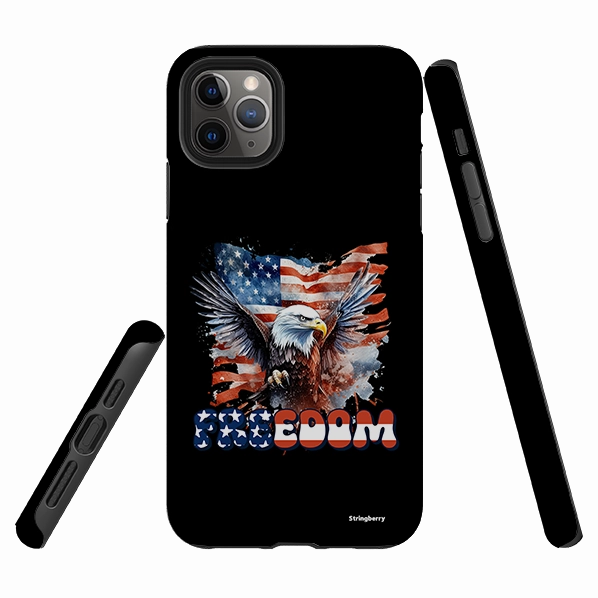 Rugged Frame Design iPhone Tough Case - Freedom