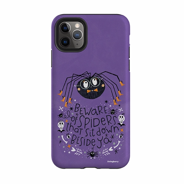 iPhone Tough Case - Spider By Ali Brookes Premium Surface