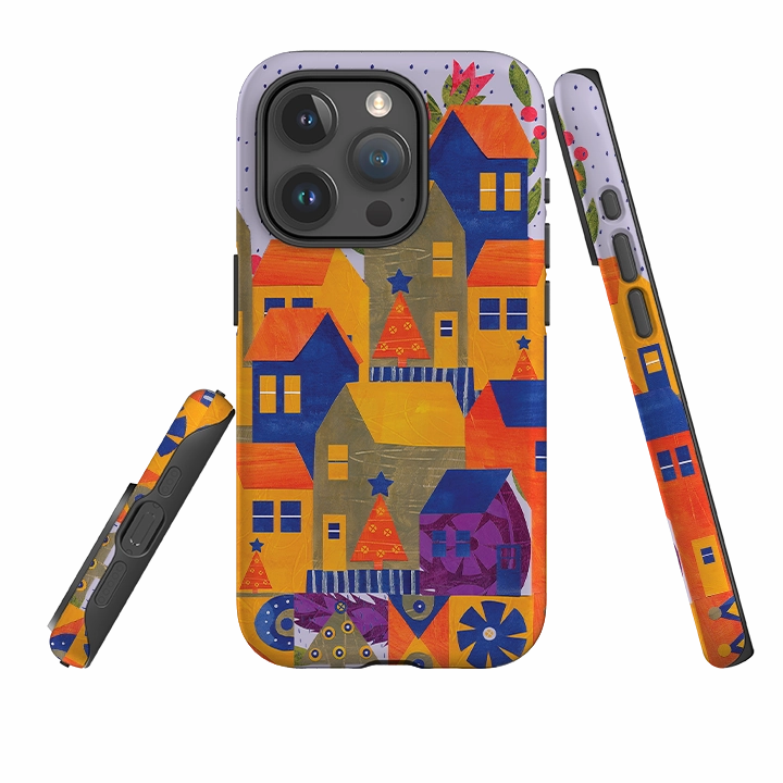 iPhone Tough Case - Winter Village I By Tracey English Comfort Design Elegant Finish