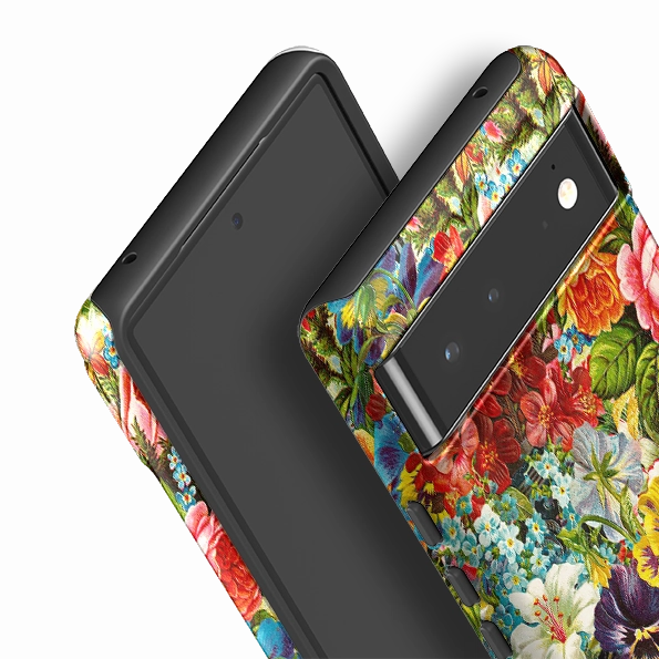 Protective Build Stylish grip Google Tough Case -  Floral Burst