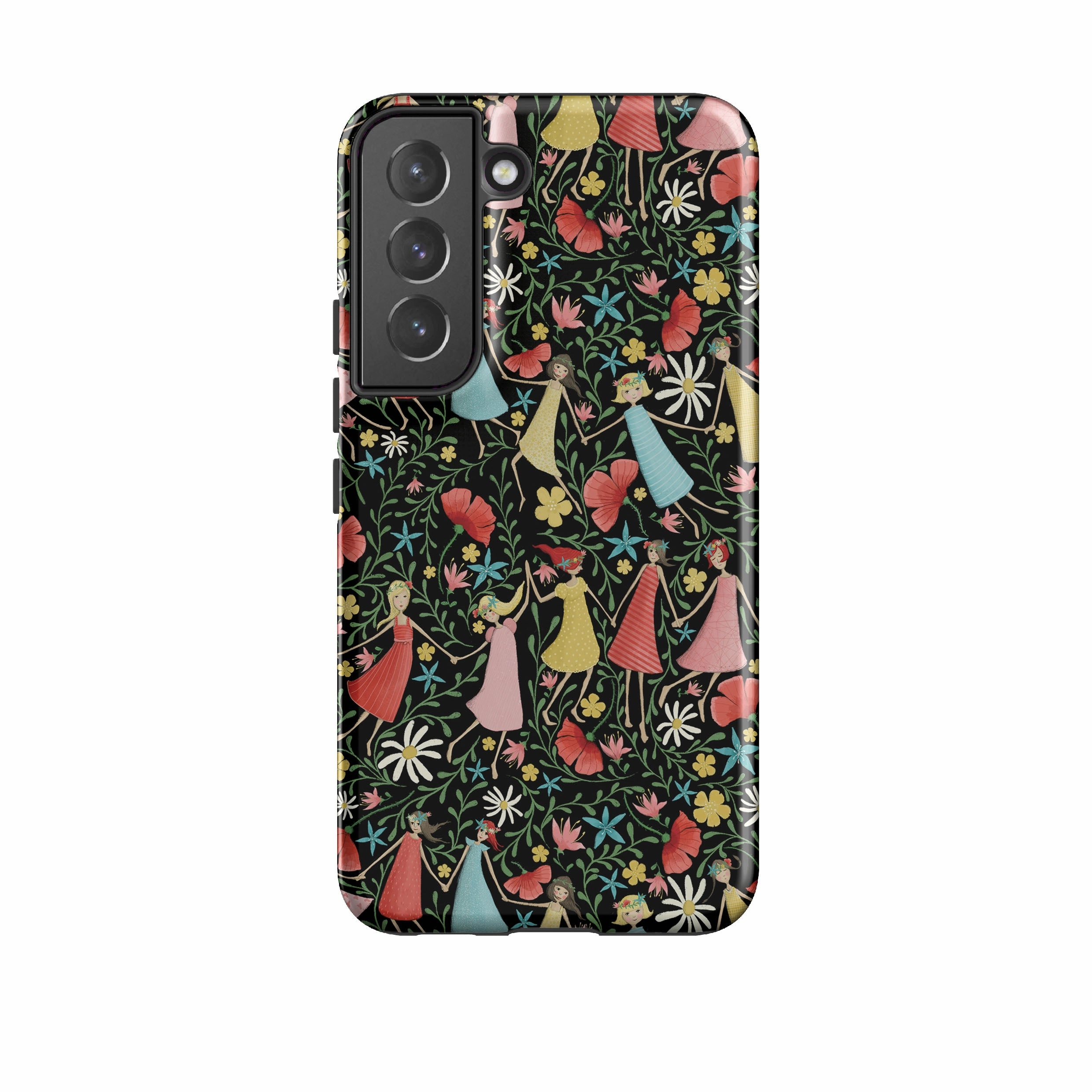 Polished Style Smooth Lining Samsung Tough Case - Midsummer Dance By Maja Lindberg