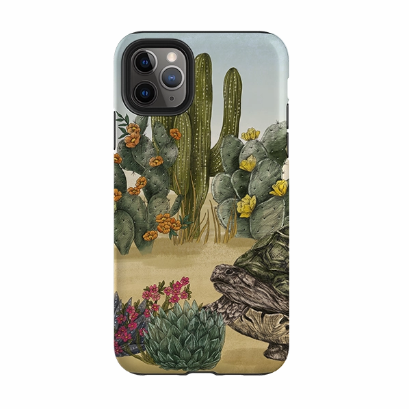iPhone Tough Case - Tortoise By Jade Mosinski Protective Detail