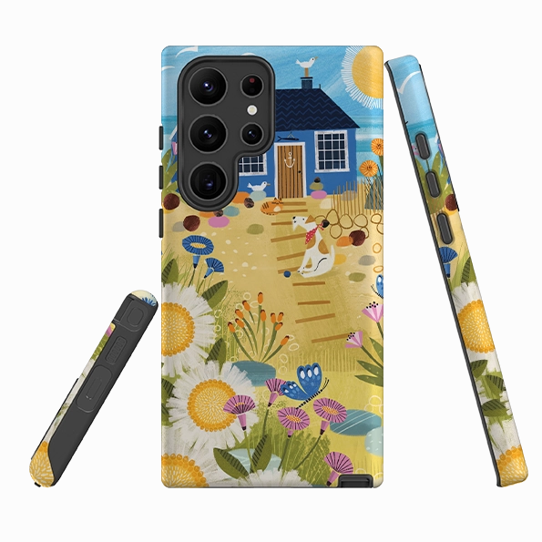 High-End Detail Samsung Tough  Case - Beach House By Ali Brookes
