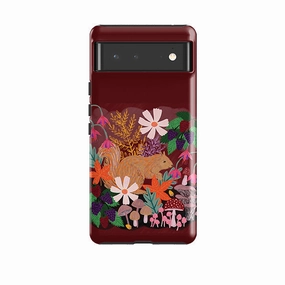 Urban Design Google Tough Case -  Autumn Squirrel By Lee Foster Wilson