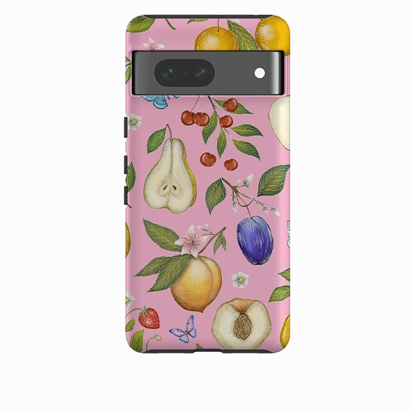 Versatile Design Google Tough Case -  Pink Fruits By Catherine Rowe