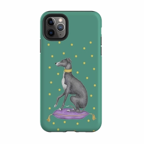 Durable touch iPhone Tough Case - Italian Greyhound By Catherine Rowe