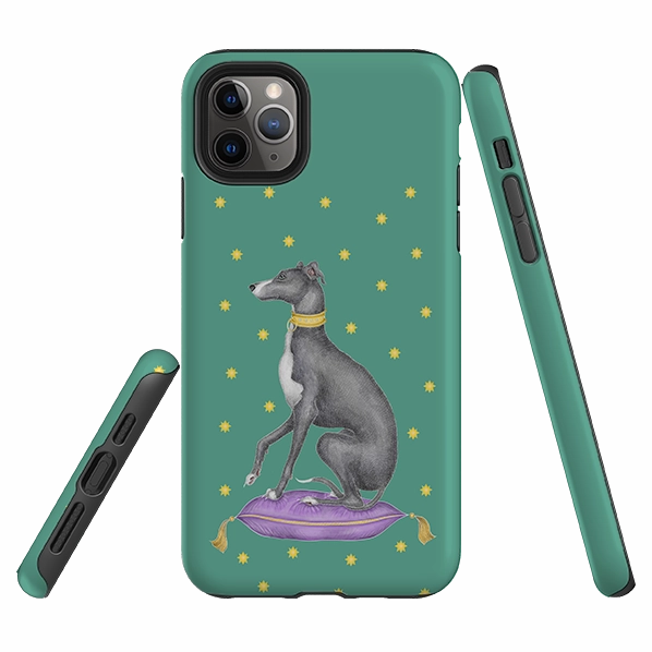 iPhone Tough Case - Italian Greyhound By Catherine Rowe Luxury Accent Minimal Feel