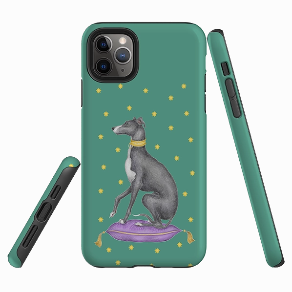 Modern Accessory iPhone Tough Case - Italian Greyhound By Catherine Rowe