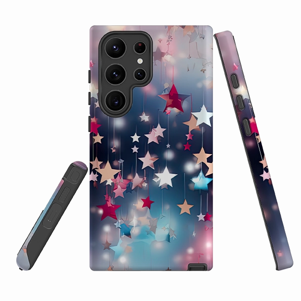 Soft Surface Samsung Tough Case - Star Struck