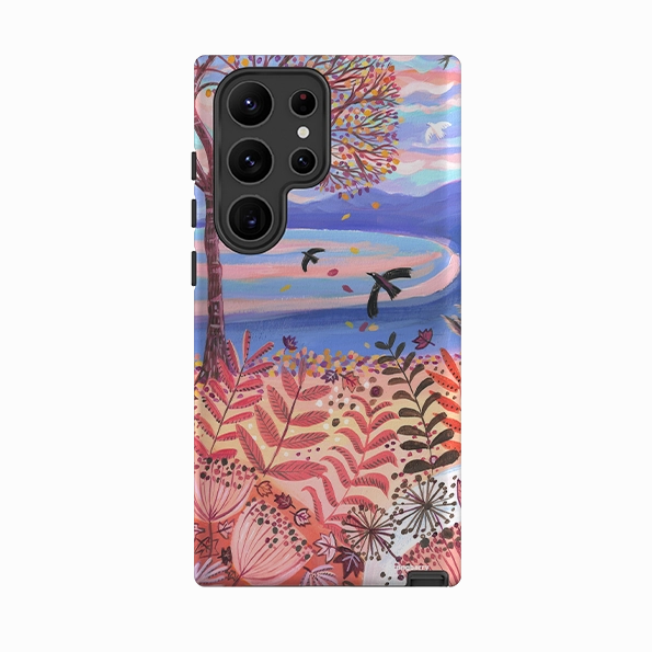 Casual Texture Samsung Tough Case - Autumn Coast By Mary Stubberfield