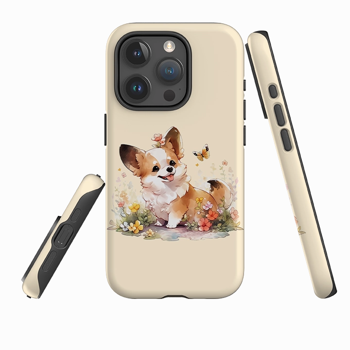 Trendy Layer Universal Design iPhone Case - Cute Dog K