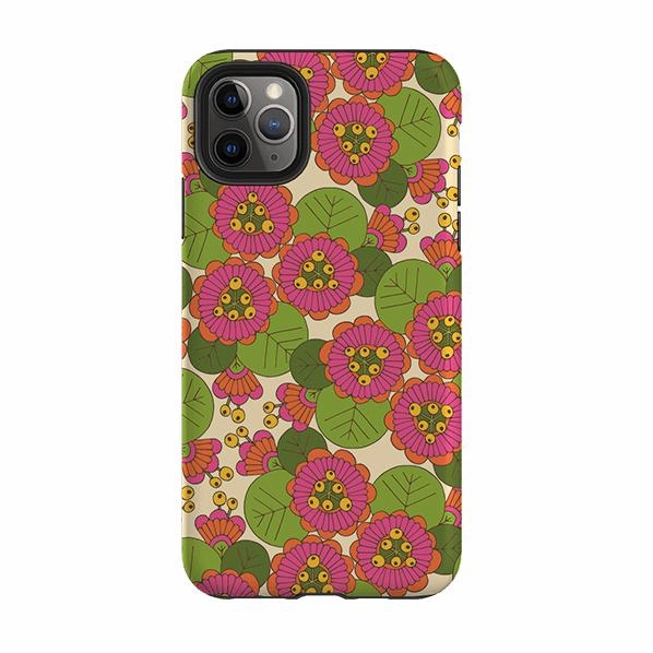 iPhone Tough Case - Passion Lilly By Amelia Bowman Minimal Detail Texture Durable Build