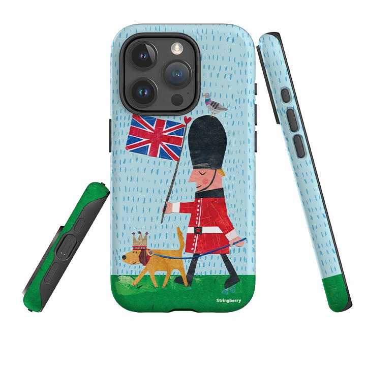 iPhone Tough Case - Welsh Guard By Tracey English Premium Craft Flexible Design