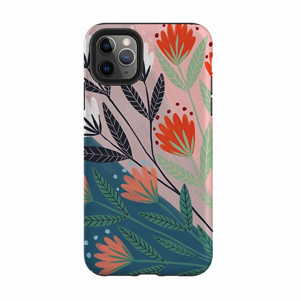 Soft Design iPhone Tough Case - Flower By Lee Foster Wilson