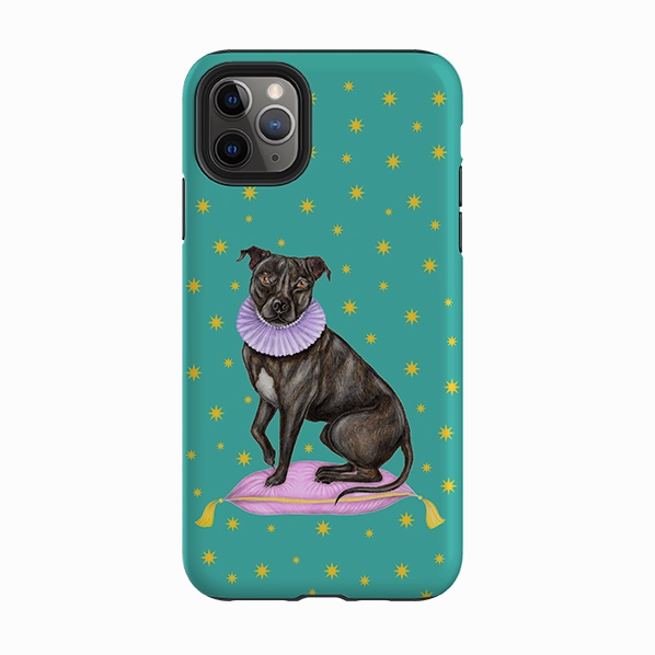 Stylish Detailing iPhone Tough Case - Staffy By Catherine Rowe