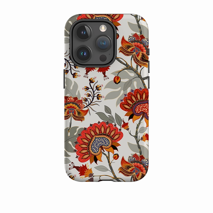 iPhone Tough Case -Eden Floral Premium Touch