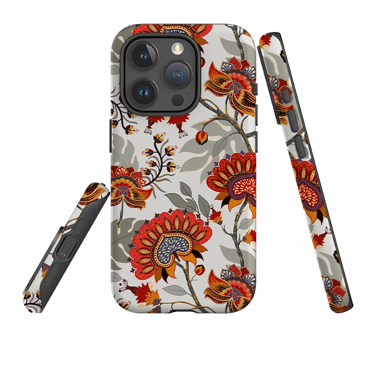 iPhone Tough Case -Eden Floral Sleek Edge Design