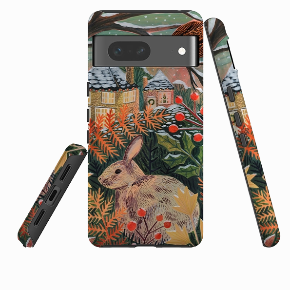 Smooth Pattern Finish Elegant Style Google Tough Case - Rabbit By Lee Foster Wilson