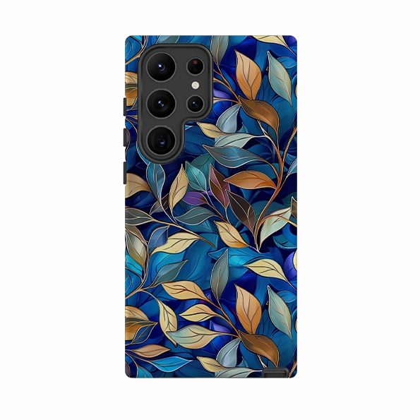 Samsung Tough Case - Knights Leaves elegant design Stylish Texture