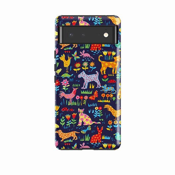 Google Tough Case -  Our Yard By Sarah Campbell Soft Edge Texture