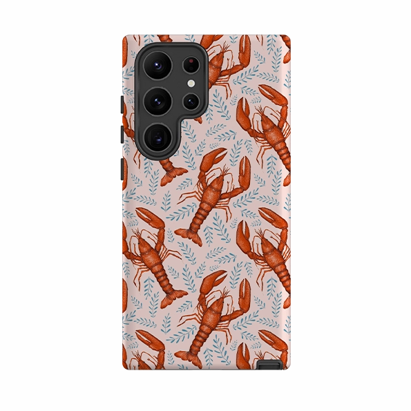 Modern feature Samsung Tough Case - Lobster By Catherine Rowe
