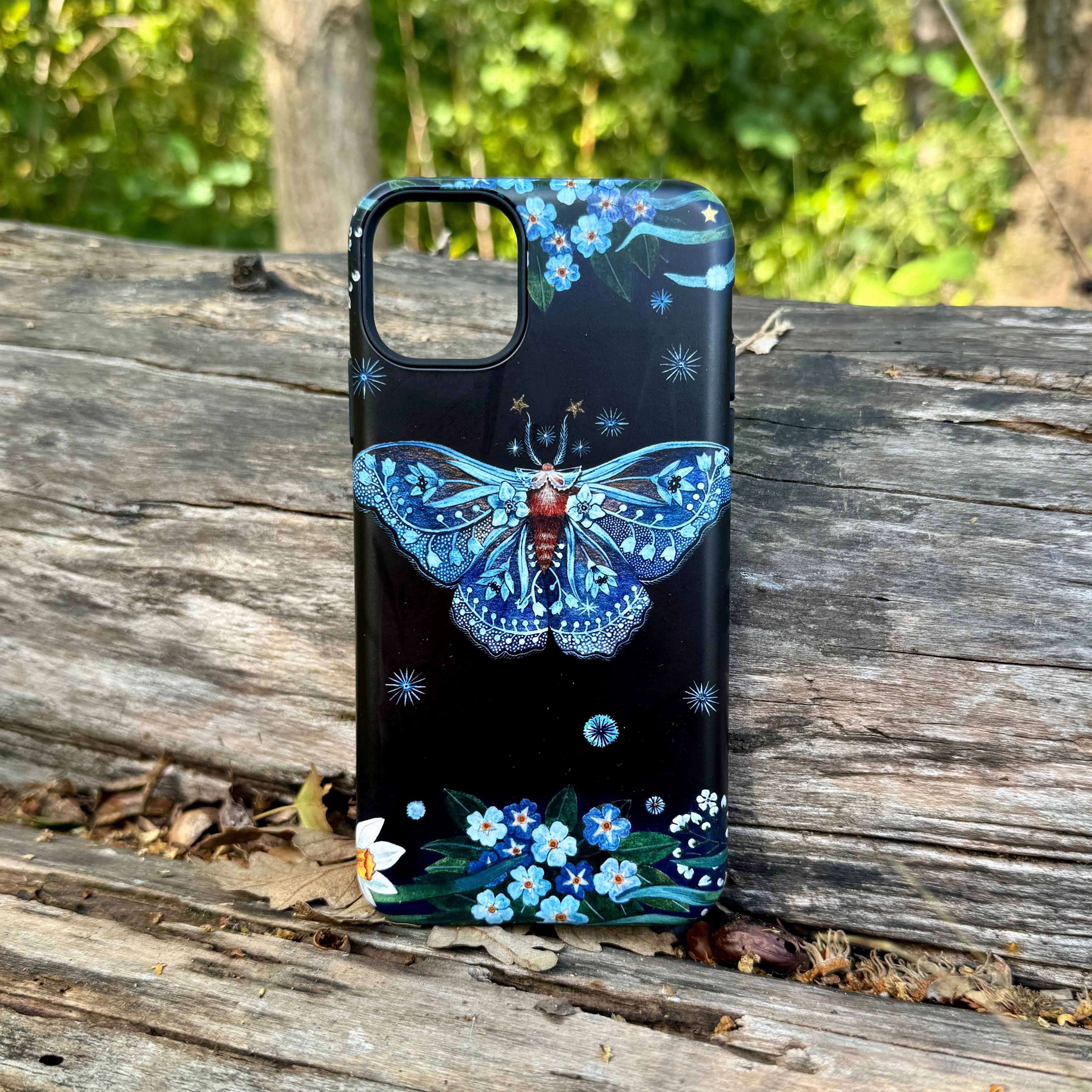iPhone Tough Case - Night Moth By Maria Matos Matte Touch Minimal Detail