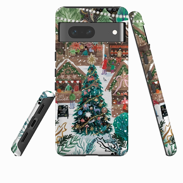 Google Tough Case - Christmas Market Magic By Emma Frances Grant Casual Design