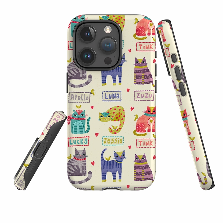 Creative Accent iPhone Tough Case - Cats By Suzy Taylor
