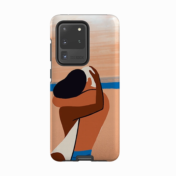 Textured Comfort Samsung Tough Case - Beach Lovers