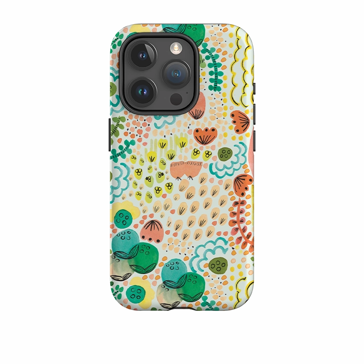 Classic Design iPhone Tough Case - Hot Peppers By Gabriela Larios