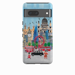 Google Tough Case -  Spring In London By Tracey English Wireless Compatible