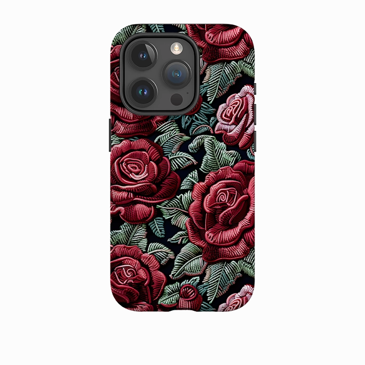 iPhone Case - Mid Summer Roses clean design Minimal Surface