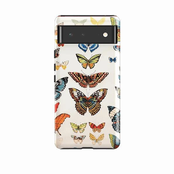 Google Tough Case -  Butterflies By Sarah Campbell Flexible Material Simple Look
