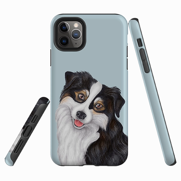 Vivid Finish iPhone Tough Case - Collie By Catherine Rowe