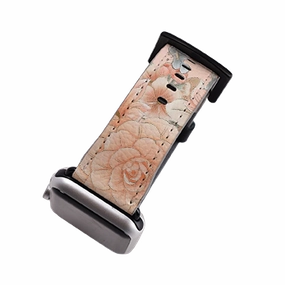 Flexible Comfort Strap Everyday Performance Faded Garden Apple Watch Strap