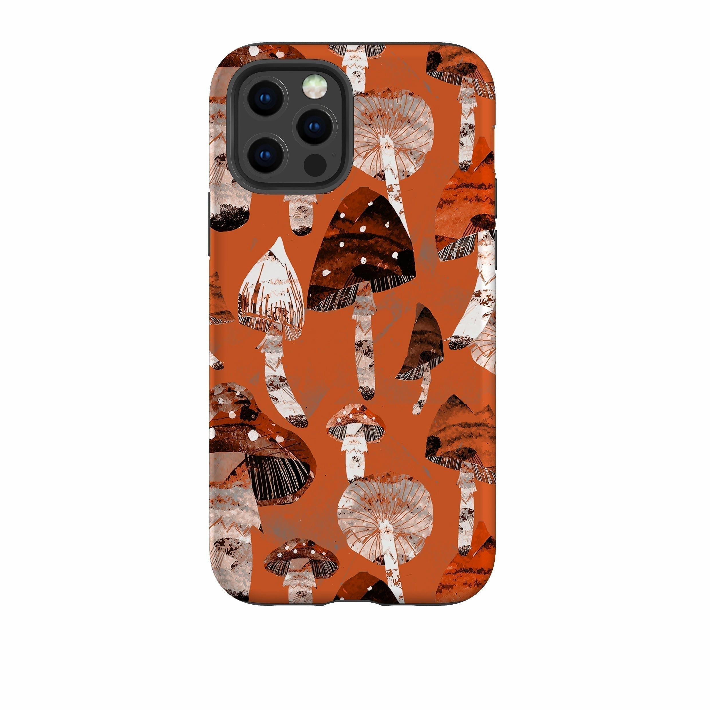 iPhone Tough Case - Mushrooms Flexible Layer Design Protective cover