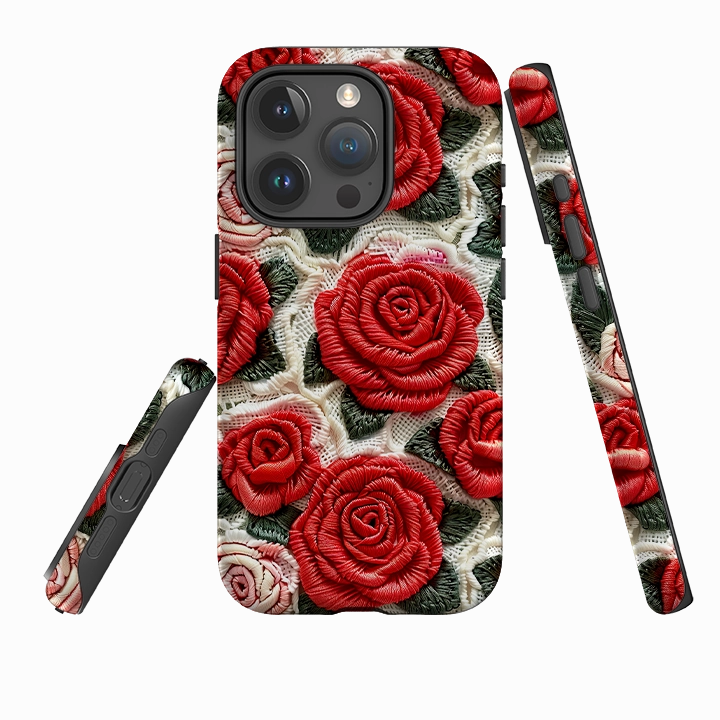 iPhone Case - Light Roses II Luxury Coating