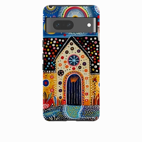 Google Tough Case - Folk Art House IX Luxury Texture