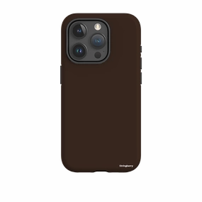 iPhone Tough Case - Durban Brown Soft Grip Layer Flexible Touch
