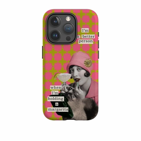 Light Edge iPhone Tough Case - I'm A Better Person By Clare Jordan