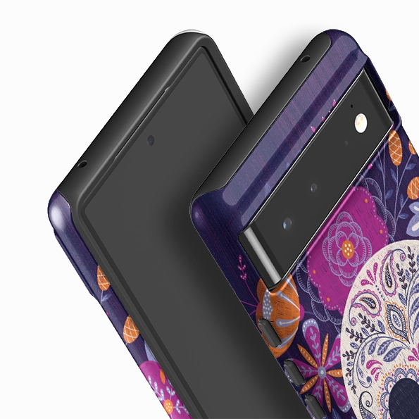 Google Tough Case -  Sugar Skull By Jenny Zemanek Durable Look