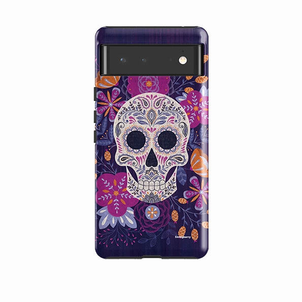 Google Tough Case -  Sugar Skull By Jenny Zemanek Elegant Appearance