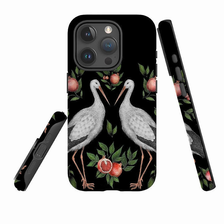 iPhone Tough Case - Storks By Catherine Rowe Soft Layer