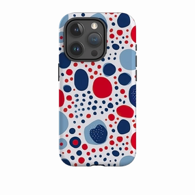 Compact Style iPhone Case - Space Polka Dots III