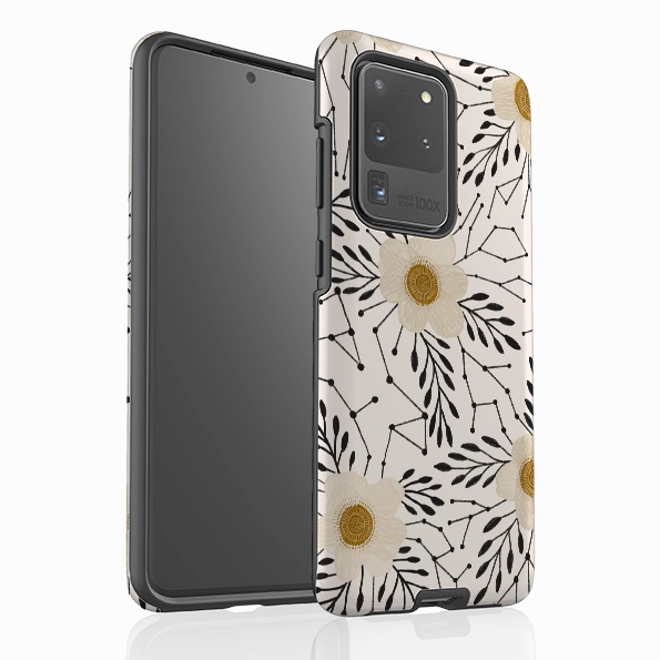 Samsung Tough Case - Delicate Floral By Nina Pace Elegant Accent