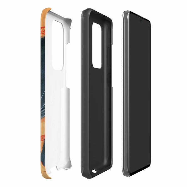 Samsung Tough Case - Black Cat By Mary Stubberfield Flexible Shell