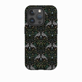 iPhone Tough Case - Dove Pattern By Catherine Rowe Protective Structure Fashionable Texture